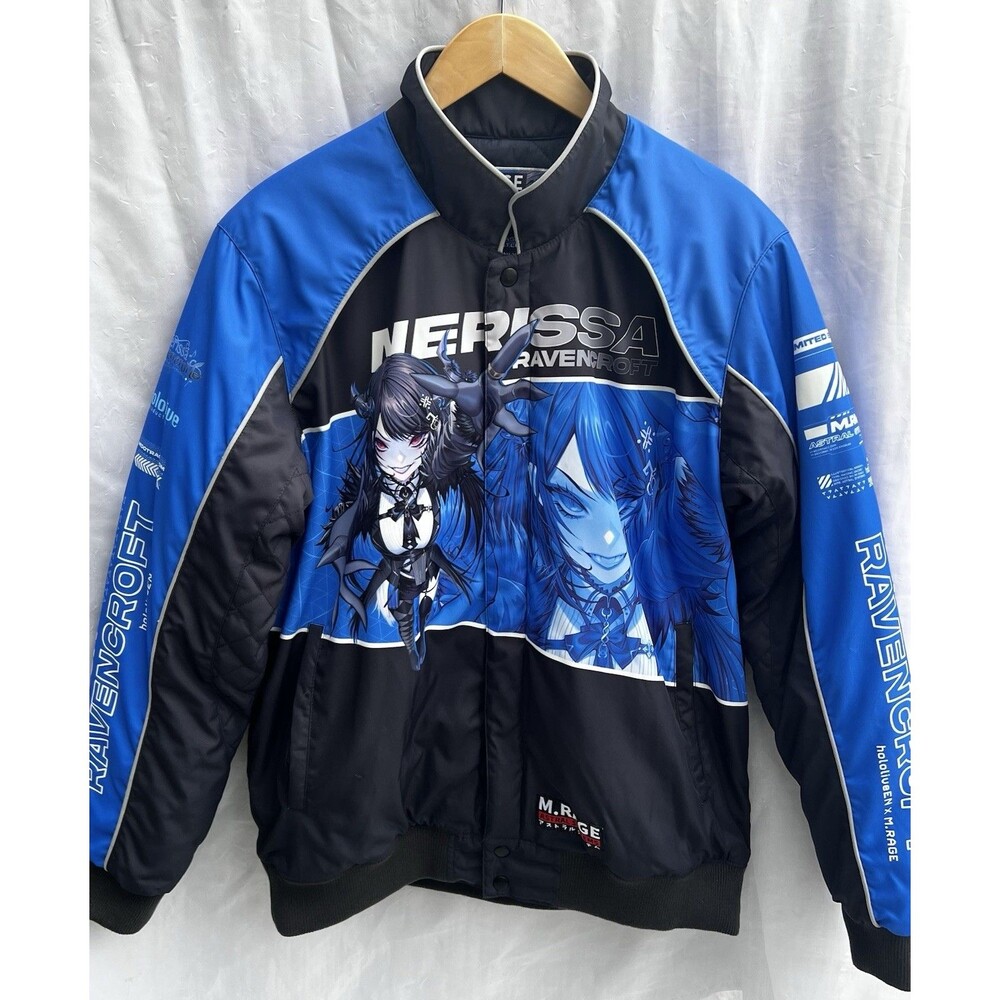 M.RAGE Hololive Nerissa Ravencroft Astral Systems Racing Jacket